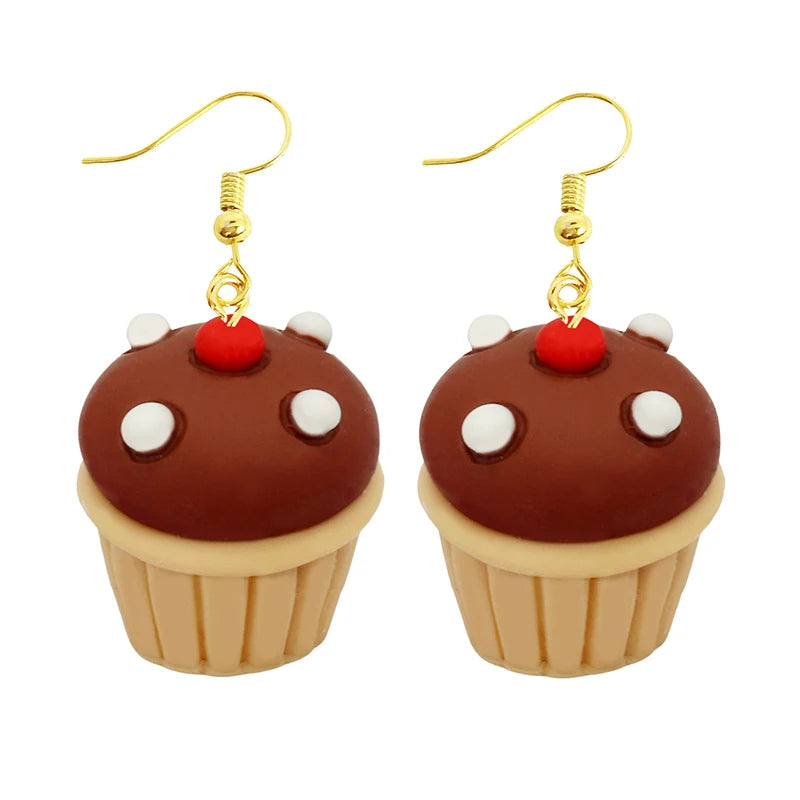 Earrings For Women Girls Cute Foods Hamburg Pizza Chicken Leg Candy Bottle Handmade Candy Kids Funny Resin Good Vibrations Adult Super Store