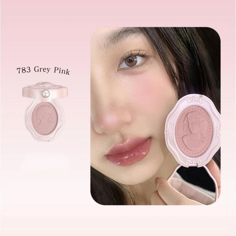 Blush Monochrome Natural Nude Dry Rose Makeup Blusher Powder Matte Natural Glow blushs Good Vibrations