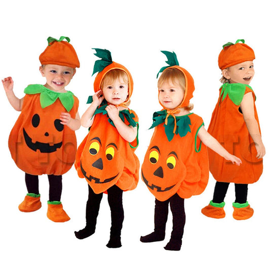 Baby Boy Girls Halloween Cosplay Pumpkin Clothes Jack Nightmare Before Xmas Romper Christmas Cotton Striped Costume Good Vibrations