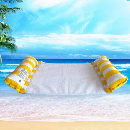 Premium Striped Swimming Pool Loungers - Durable Sunbathing Mattresses, Perfect for Pool Parties & Beach Adventures Good Vibrations