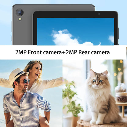 Android tablet, 10-inch large screen, quad-core processor, 4(2+2) GB RAM, 32GB ROM, 1280 * 800 HD IPS screen, 6000mAh battery Good Vibrations