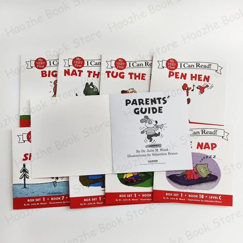 12 Books Set My Very First I Can Read English Picture Book for Beginner Pocket Book for Children Kids Montessori Bedtime Reading Good Vibrations