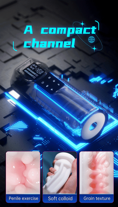 Automatic Telescopic Male Masturbation Cup Piston Suction Vibration Masturbation Machine 3D Realistic Vaginal Blowjob Pronounce GOOD Vibrations