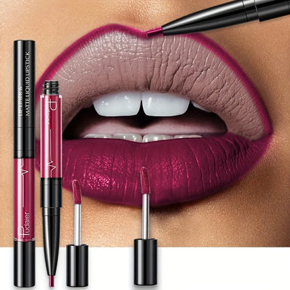 Ultra-Precise Waterproof Lip Liner - Lip Liners with High Pigment, Smooth, Sweatproof, Long-Lasting Wear for Perfect Lip Contour Good Vibrations