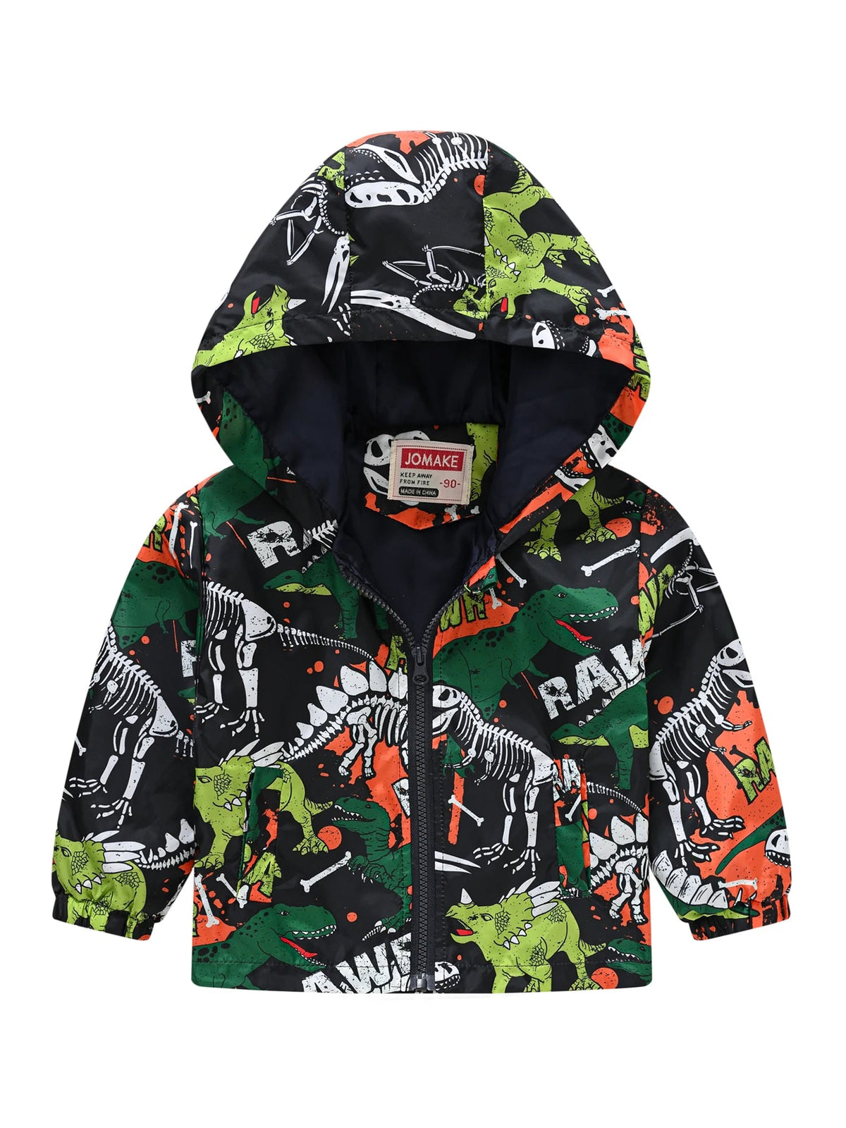 Spring and Autumn New Boys' 1-7 Year Old Fashionable Lightweight Hat Jacket Small Coat Children's Clothing Good Vibrations