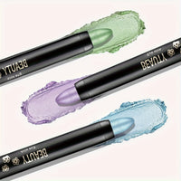 16 Colors Pearlescent Eyeliner, Color Glitter Waterproof Long-Lasting Eye Makeup Non-smudge Eyeliner Good Vibrations
