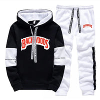 Outdoor Daily Casual Hot Sale Men's Tracksuit Hooded Autumn Winter Sports Single Piece Sweatshirt And Sweatpants Comfort Jogging Good Vibrations