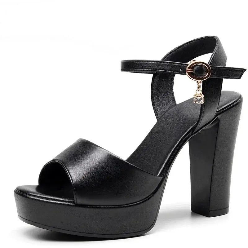 2025  Women Sandals Summer  Female High Heels Dance Shoes Platform Sandal Designer Shoe  Luxury High Quality Good Vibrations