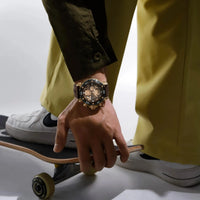 NAVIFORCE for Men Silicone Strap Luxury Fashion Quartz Watches Wrist watch Sports Chronograph 5TM Waterproof Male Watches GIfts Good Vibrations