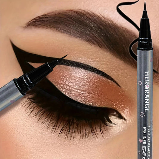 0.01mm ultra-fine precision waterproof liquid eyeliner, black, quick-drying, anti-smudge, anti-sweat, long-lasting eye-slimming Good Vibrations