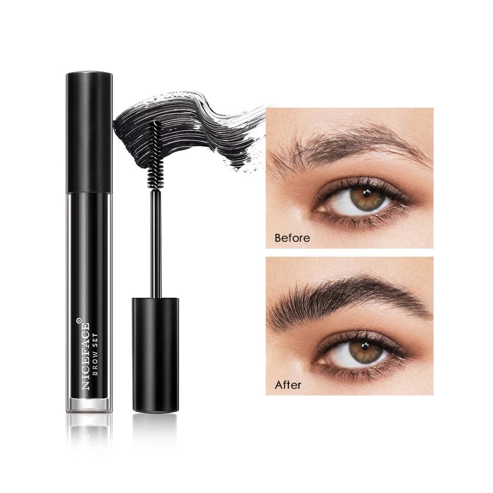 Brown Transparent Eyebrow Gel Wax Brow Soap 4 Color Tint Eyebrow Enhancer Natural Makeup Soap Brow Sculpt Lift Make-up for Women Good Vibrations