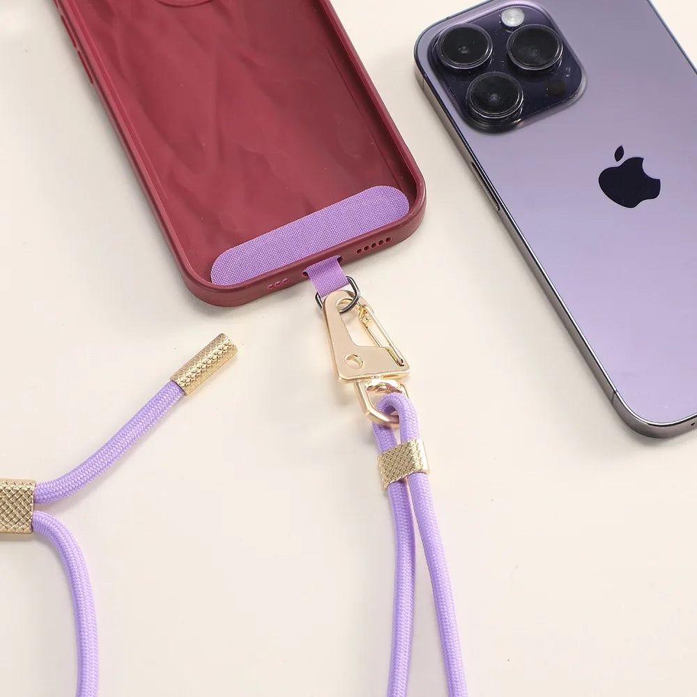 Mobile Phone Lanyard Crossbody Can Be Carried Firmly Hanging Chain Is Fashionable Outdoor Versatile Shell Bag Is Universal Good Vibrations