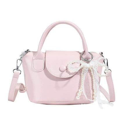 Chic Designer Ladies Tote Bag Versatile Crossbody Shoulder Handbag Luxury Leather Women's Fashion Purse Good Vibrations
