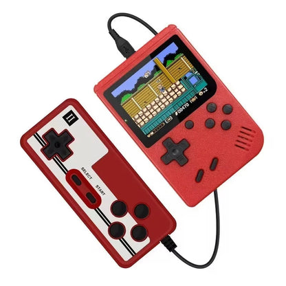 Retro Handheld Games Console Built-in 500 Video Games Portable Gaming Player with 3.0 Inch IPS Screen and Rechargeable Battery Good Vibrations