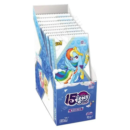 KAYOU Genuine New My Little Pony Friendship Eternal Star Bag 2 Rhythm Moon AR Gilded Decoration OR Collection Card Gift Good Vibrations