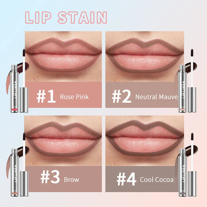 Waterproof Lip Liner Peel Off Tattoo Lipgloss Waterproof Long Lasting Matte Lip Tint Brown Contour Tear-off Lips Stain Cosmetic Good Vibrations
