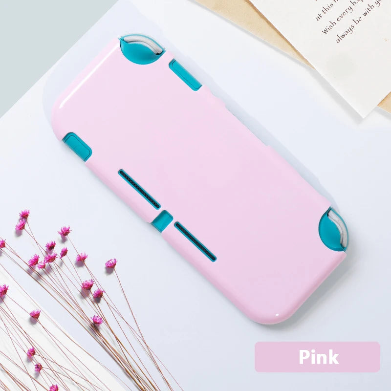 Transparent Soft Cover Case for Nin-tendo Switch Lite Protective Case Full Wrapper Shatterproof Switch Controller Lite Case Good Vibrations