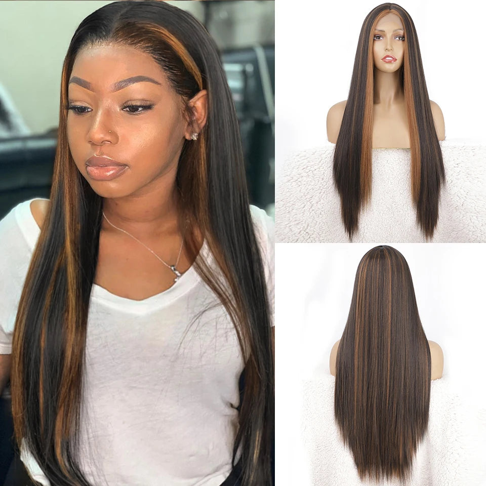 I's a wig Long Straight White Cosplay Wigs Synthetic Wigs for Women 60 613 Blonde Grey Pink Black Color for Daily Party Lolita Good Vibrations