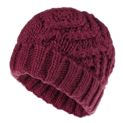 Fashion Warm Knitted Hats Windproof Solid Color Beanie Cap Coldproof Ear Protection for Autumn Winter Good Vibrations