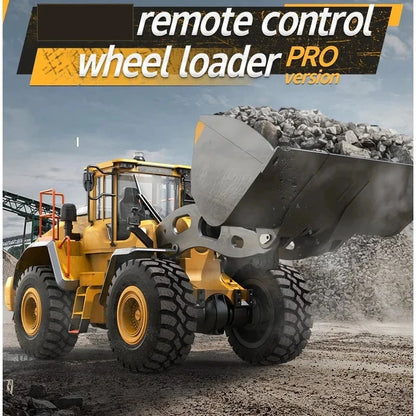 Car 1/16 RC Full Metal Loader Excavator Electric Remote Control Alloy Rc Car Excavator Engineering Model Cars Good Vibrations