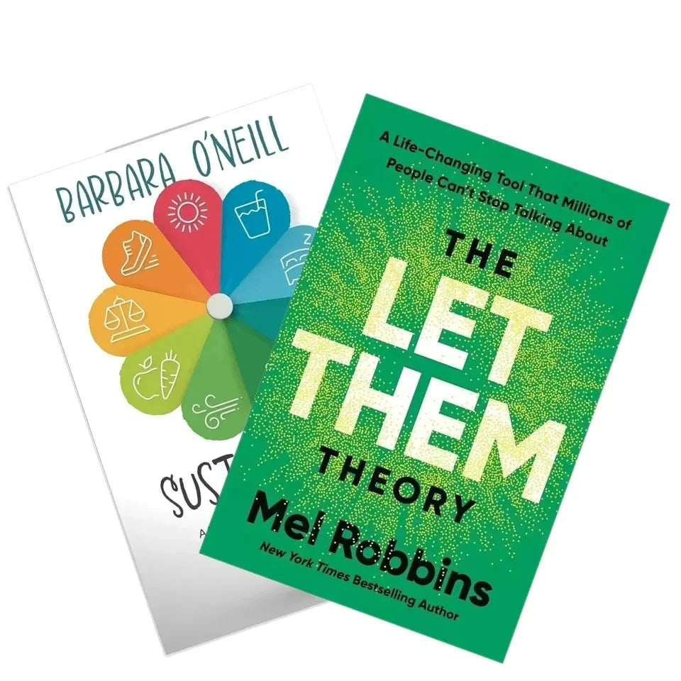 4 Best Books The Let Them Theory/Sustain Me/Money Psychology/Atomic Habits/Self management Enhancement Books Good Vibrations