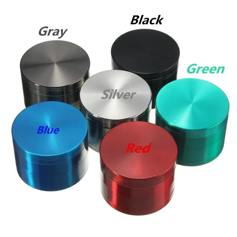 WE PUFF 4 Layers Cute Tobacco Grinder Zinc Alloy Herb Crusher Three Specifications 40/50/63mm Grinders for Smoking Accessories GOOD Vibrations Adult Super Store