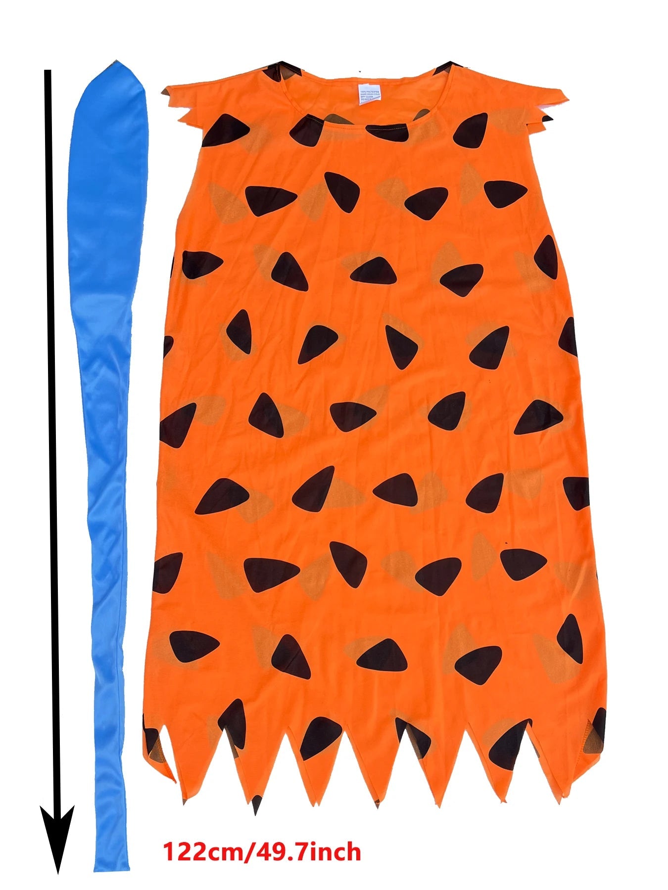 Purim Carnival Party Halloween Costumes Adult Man Primitive Savages Costume Men Fred Flintstones Stone Age Cosplay Good Vibrations