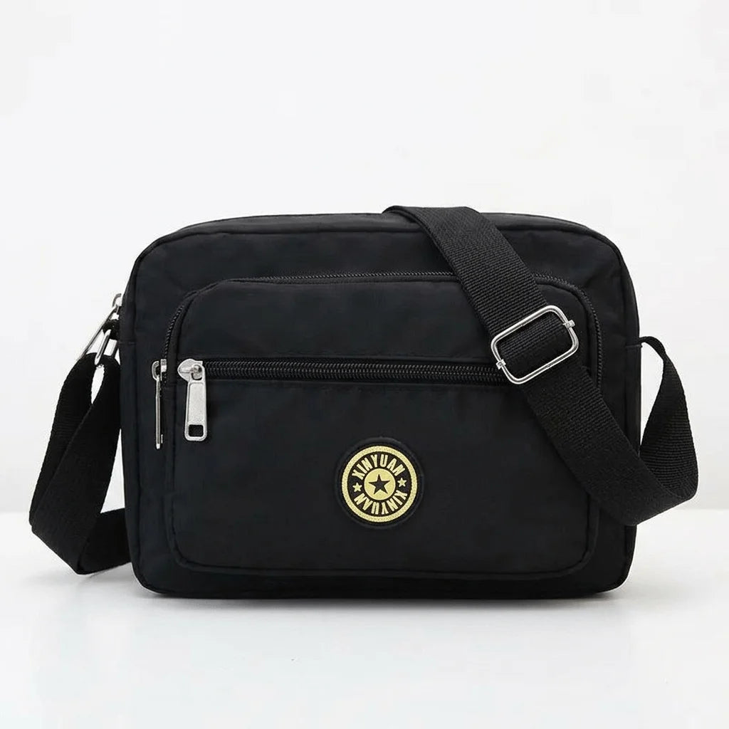 Crossbody Purse for Women, Durable Multi-Pocket Shoulder Bag with Adjustable Strap, Ideal for Shopping, Walking & Daily Errands Good Vibrations