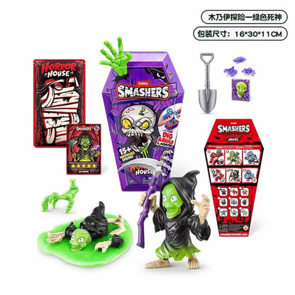 ZURU explosive boy pranks, excavates treasure, blind box toys, excavates dinosaur eggs, mummies, terrifying gifts Good Vibrations