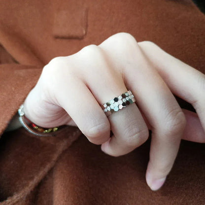Fashion Simple Design Women Rings For Wedding Low-key Rose Gold Color/Silver Color Female Engagement Finger-ring Jewelry Good Vibrations