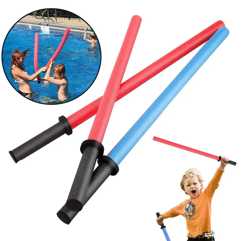 New Party Favors Pool Noodles Foam Light Saber Toy Foam Long Pool Noodle Stick Pool Backyard Toys Summer Outdoors Good Vibrations