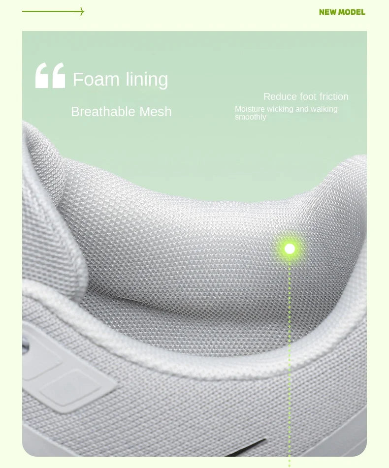Men's Shoes 2025 New Summer Breathable Mesh Casual Sports Shoes Men's Trendyy Versatile Work Running Shoes Good Vibrations
