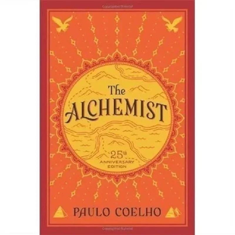 The Alchemist By Paulo Coelho, 25th Anniversary Edition Classic Literary Fiction English Book Good Vibrations