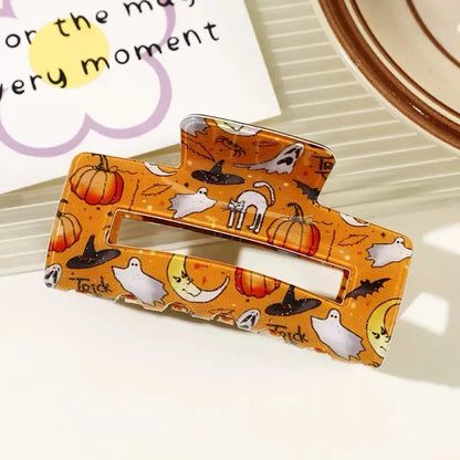 Halloween Theme - With Ghost/Pumpkin/Bat Patterns, Perfect For Holiday Party Costumes, Fashion Accessories For Women And Girls Good Vibrations