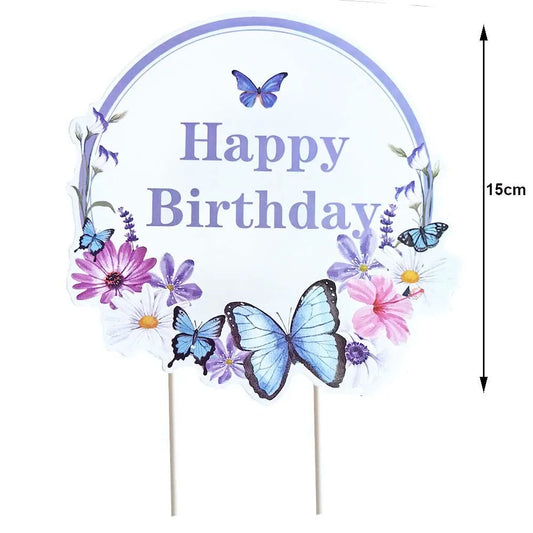 Butterfly Cupcake Toppers Baby Shower Party Decor Butterfly Cake Topper Picks Decor Girls Women Birthday Party Wedding Decoratio Good Vibrations
