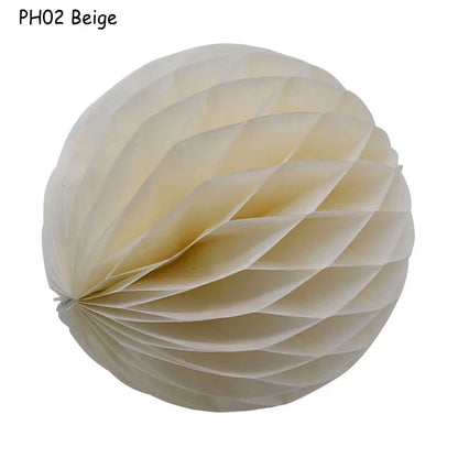 5pcs/lot 10/15cm Decorative Paper Honeycomb Ball Pastel Flower Wedding Kid Birthday Party Decoration Baby Shower Supplies8Z Good Vibrations