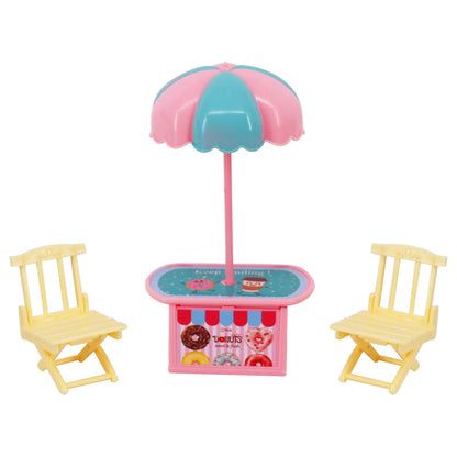 Doll House Furniture Bed Table Chair For 11.8inch 30cm Doll Plastics Cleaning Tools Accessories Mini Furniture Model Gifts Toys Good Vibrations