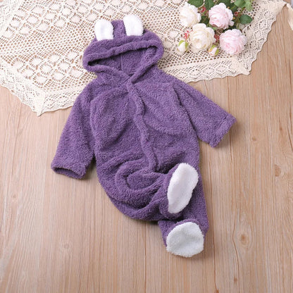 Humor Bear Autumn Cartoon Style Winter Long Sleeve Baby Boys Girls Rompers Toddler Kids Playsuit Jumpsuits Baby Clothes Good Vibrations