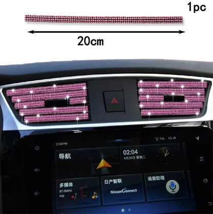Automotive accessories embedded with pink diamonds, rhinestone interiors, essential car products - a variety of choices Good Vibrations Adult Super Store