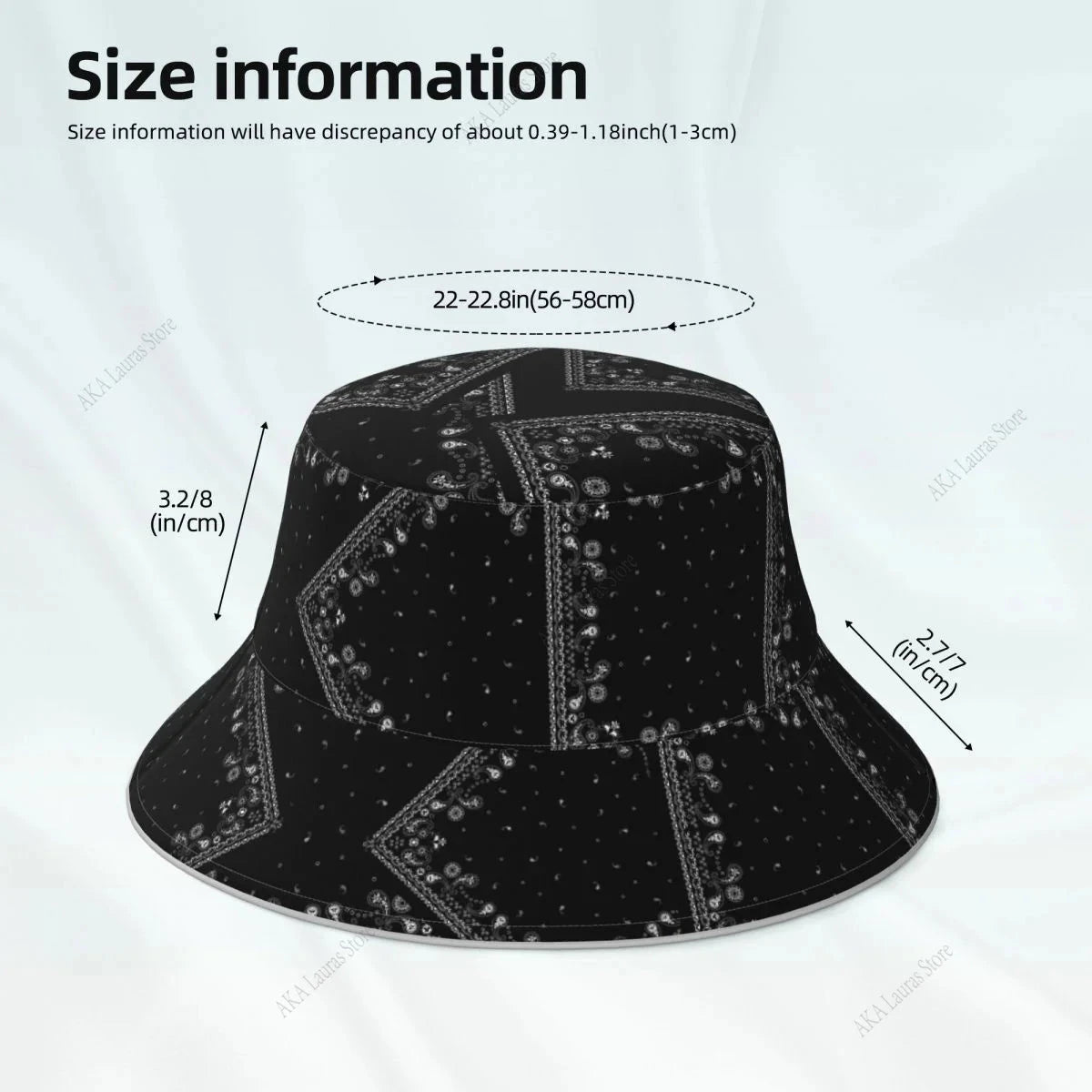 Double-sided Reflective New Fashion Bucket Hats Fisherman Caps for Women Tartan Design Summer Men Outdoor Sun Cap Good Vibrations