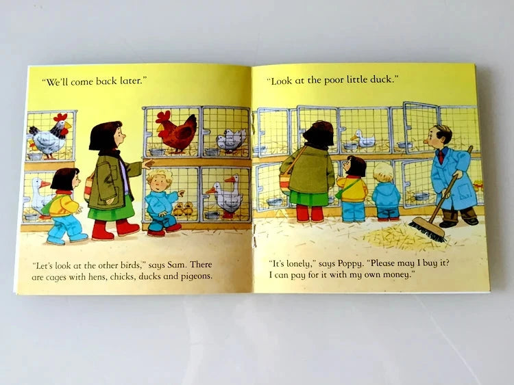 20Books/set 15X15Cm Kids Usborne Picture Books for Children Baby Famous Story English Child Book Educativo Infantil Good Vibrations