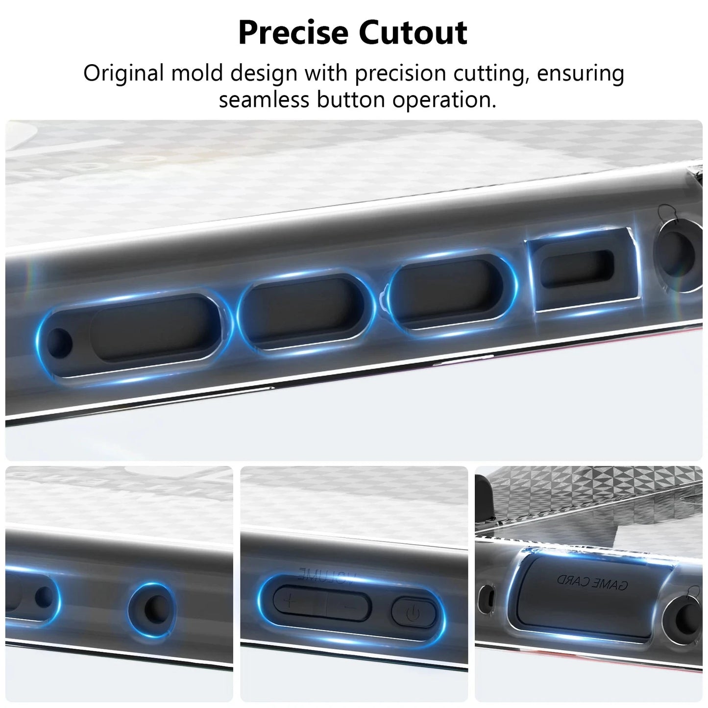 For switch 2, game console and controller protective case + tempered film + keycaps, PC  material, shockproof and wear-resistant Good Vibrations