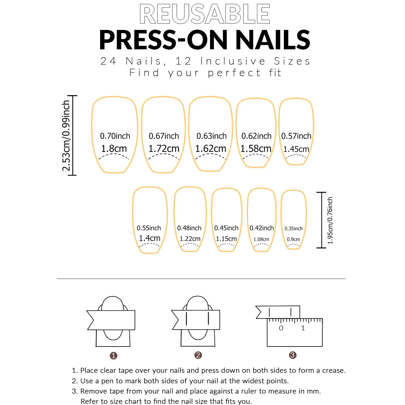 24PCS Halloween Fake Nails Black Water Droplet Shape With Pumpk in Acrylic Nails Press on Nails Gifts For Women And Girls Good Vibrations