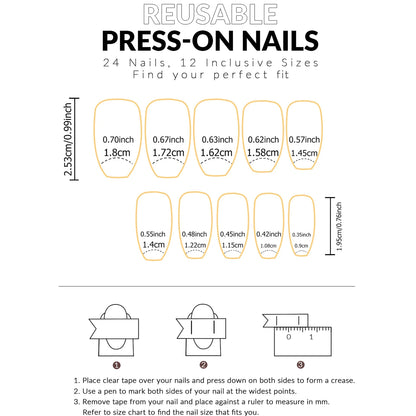 24PCS Halloween Fake Nails Black Water Droplet Shape With Pumpk in Acrylic Nails Press on Nails Gifts For Women And Girls Good Vibrations