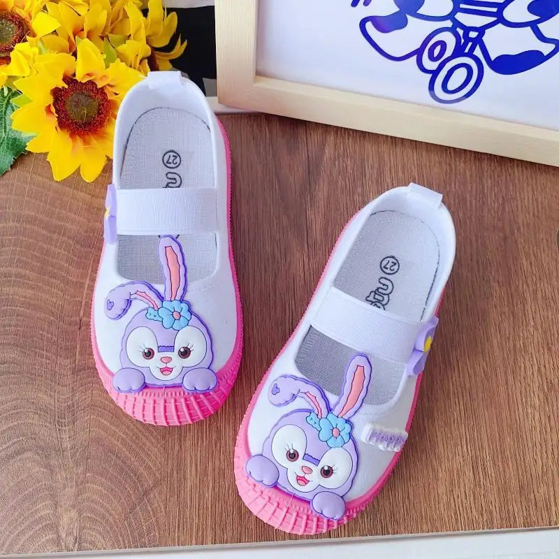 Sanrio series Kuromi My melody girl cute fashion cartoon creative exquisite comfortable soft sole casual sports canvas shoes Good Vibrations