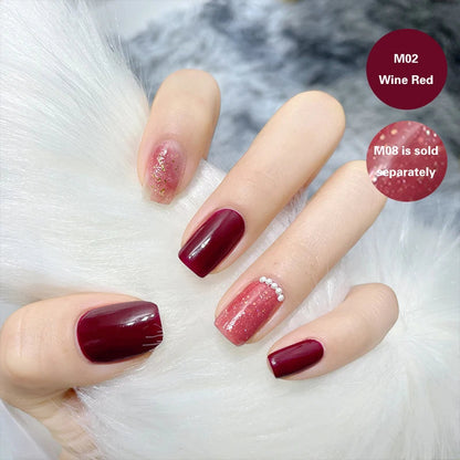 New Nail Polish Quick Dry No-bake Lasting Water-based Tearable Manicure Not Easy To Fade Semi-permanent Varnish Nail Art Good Vibrations