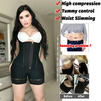 Women High Compression Girdle Shaper Postpartum Belly flat Sheath Waist Trainer  Colombia Abdomen Control Shapewear Good Vibrations