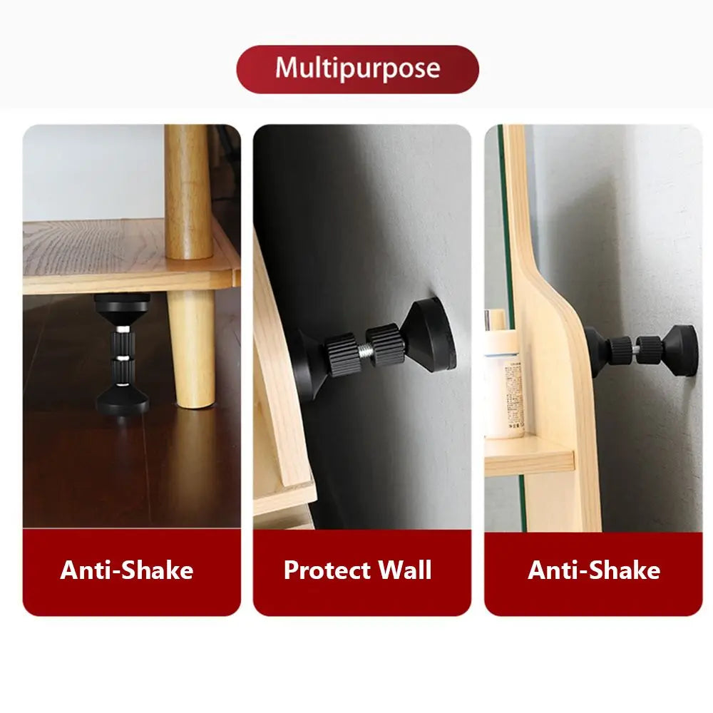 Bed Frame Anti-Shake Adjustable Thread Headboard Stopper Bedside Telescopic Support Cabinet Sofa Funiture Stabilizer Fixator Good Vibrations