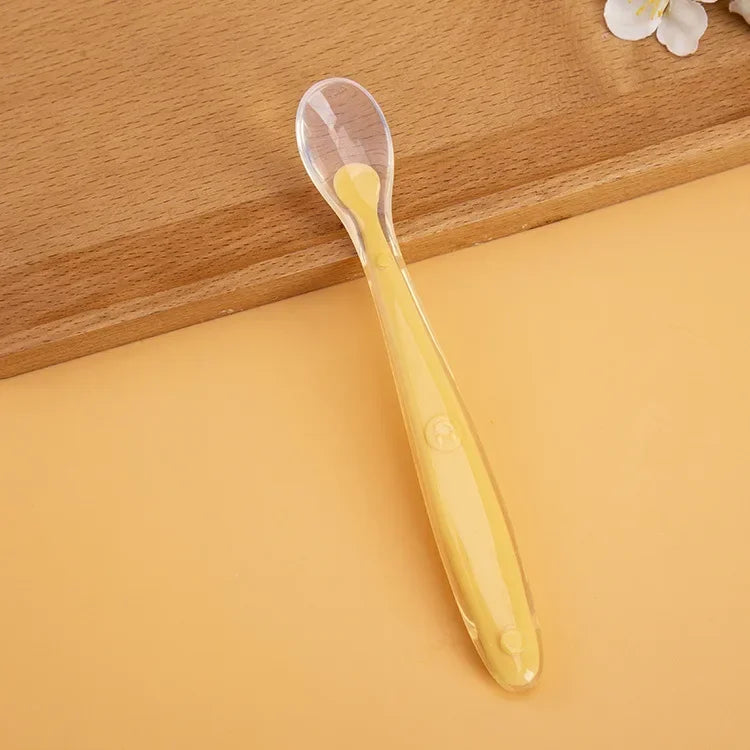 Baby Silicone Soft Spoon Gadgets Feedin Bebe  Baby Items  Baby Food Tiny Spoon Good Vibrations