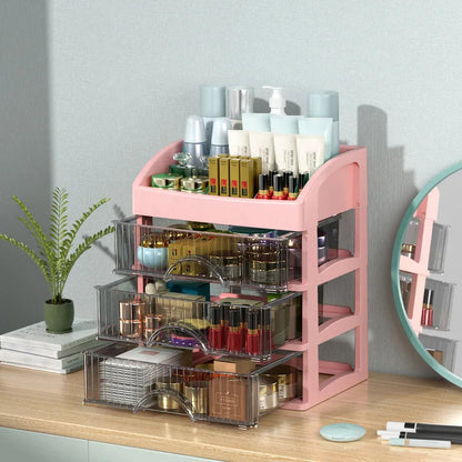 Make Up Large Capacity Organiser Drawer Jewelry Makeup Storage Nail Polish Lipstick Skincare Perfume Organizer Makeup Products Good Vibrations